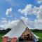 Summit Camping Kit Hill Cornwall Panoramic Views Grass Pitch from 15pn or Bella Bell Tent 75pn - Callington