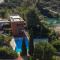 Villa with swimming pool and tennis/basketball court - Theologos