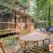 Wonderful Log Cabin near private beach and lake access - 索格塔克