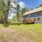 Exquisite Cabin with Deck and Fire Pit, 10 Mi to Lake - Athol