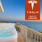 Spectacular Ocean View Penthouse by OceanviewHotTubs Oceanfront! Shelter Cove, CA Tesla EV station