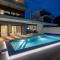 Villa Bay II near Medulin for 9 people with heated pool - playground & whirpool only 100 meters from the beach