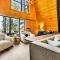 Green Roof A-Frame Endless Views Modern Cabin - بريسكوت