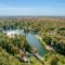 Lakefront Luxury with Private Beach, Sleeps 14 - Gladwin