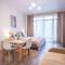 GG Home - new, cozy studio in White Sails with sea view on 9th floor - 巴统