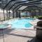 Private spacious king bed pool enclosure