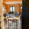 Private Mountain Log Cabin with amazing panoramic sunset views at small scale nature resort