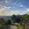 Private Mountain Log Cabin with amazing panoramic sunset views at small scale nature resort