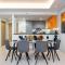 64th floor rooftop pool offering amazing Burj Khalifa views, 2BR apartment in Paramount Hotel Midtown - دبي