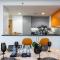 64th floor rooftop pool offering amazing Burj Khalifa views, 2BR apartment in Paramount Hotel Midtown - دبي