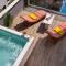 Luxury Seafront Villa with Heated Pool, Jacuzzi, Sea View, 150 m from Beach