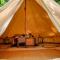 Luxury Bell Tent at Camping La Fortinerie - Mouliherne