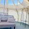 Luxury Stargazing Glamping - Seren Hardd with Hot Tub - Llanidloes