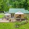 Luxury 3BR Cabin with Patio FirePit and BBQ - Delta