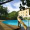 Lovely holiday home in Montefiridolfi with hill view