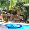 Loft Rústico com Vista Para a Piscina