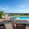 DIMITRA apartment with private pool and sea view -the ground floor of a two storey building - Daratso