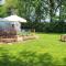 Amerikaanse Airstream caravan met hottub