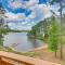 Lakefront Sparta Cabin with Private Beach and Dock! - Sparta