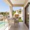 Upper View Villa 1, with private pool - Chania