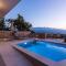 Upper View Villa 2, with private pool - Chania