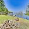 Upper Peninsula Lakefront A-Frame Cabin w/ Dock
