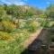 Traditional house with fresh vegetables garden