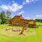 Deck and Scenic View Historic Cabin in Piney Creek! - Piney Creek