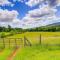 Deck and Scenic View Historic Cabin in Piney Creek! - Piney Creek