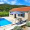 Stone house in vineyard