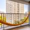 Easy Star - Belo apto com 1 quarto e varanda - II01I - 圣保罗