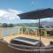 Bay and Karioi view in town - Raglan
