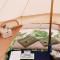 Summit Camping Kit Hill Cornwall Panoramic Views Grass Pitch from 15pn or Bella Bell Tent 75pn - Callington