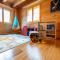 Chalet Regenbogen Leukerbad mit Indoorrutschbahn