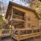 Happy Trout Hideaway - Creek Views Of Hot House Creek, Hot Tub, Outdoor Fire Pit, Cozy Atmosphere - Mineral Bluff, GA - Mineral Bluff