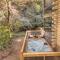 Happy Trout Hideaway - Creek Views Of Hot House Creek, Hot Tub, Outdoor Fire Pit, Cozy Atmosphere - Mineral Bluff, GA - Mineral Bluff