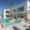 New Beachfront Mesogaia Villa with Heated Pool, Jacuzzi & Playroom, 60m from the beach