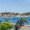 Seafront apartments Marija with terrace and mooring