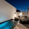 Dazzling Santorini Villa | Villa Luck | 2 Bedrooms | Furnished Sun Terrace with Private Heated Pool | Perissa