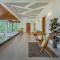 SaffronStays Sonnet - 4BR veg pool villa with grand piano, theater, lawn & mountain views near Mumbai