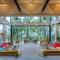 SaffronStays Sonnet - 4BR veg pool villa with grand piano, theater, lawn & mountain views near Mumbai