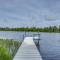 Peaceful Long Lake Cabin with Dock and Fire Pit! - Three Lakes
