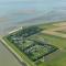 Campingplatz Scheldeoord Zeeland neben einem Sandstrand