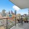 "The Draper" - Luxury Corner Unit w Tower View, - Near Stampede, Saddledome, BMO Centre! FREE Parking, Banff Pass, & Wine!