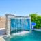 Joshua Tree Getaway with Pool, Spa, BBQ and Sleeps 12