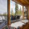 Miles Behind Log Cabin