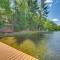 Lakefront Cabin with Dock, Fire Pits in Danbury! - Danbury