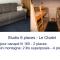 LE CHALET - Piscine 19 - Studio pour 6 Personnes MAE-8814