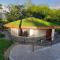 Small Round House with Living Roof