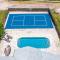 Blu Star Oasis Beach Pool Pickleball